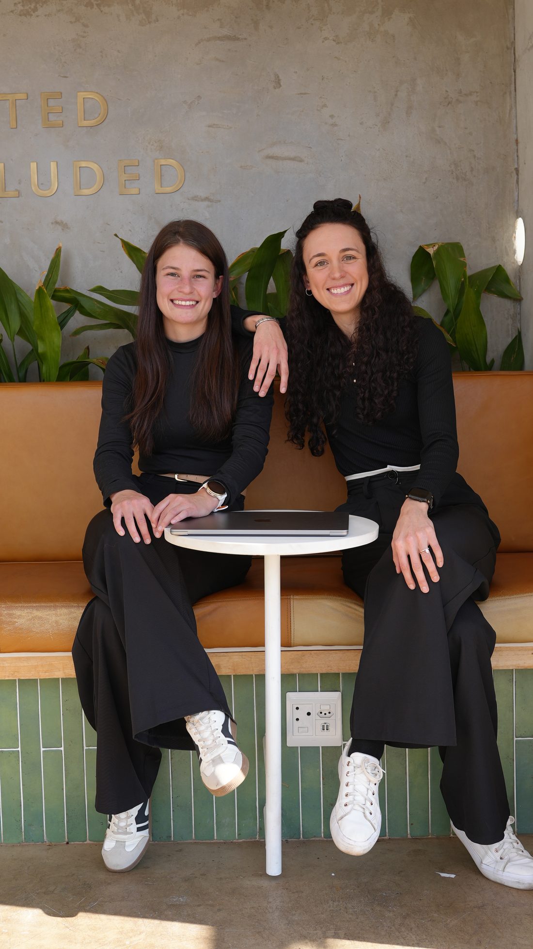 Kayla and Luscha, the sisters behind Afrimark Digital